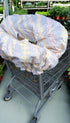 Shopping Cart Cover & High Chair Cover “Puakenikeni Gray”